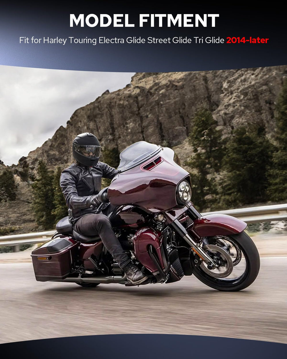 Benlari durable steel docking hardware for Harley Touring