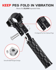 Spacers included help fit a range of guards and crash bars