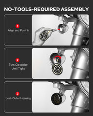 Benlari kit includes two signals and smoked lenses for Harley.