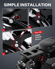 Benlari compatibility note shows fit across Harley Touring models.