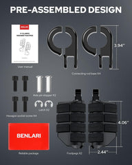 Benlari hardware kit included for quick installation