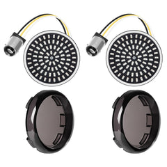 Benlari includes two front signals and smoked lens covers for a ready upgrade kit.