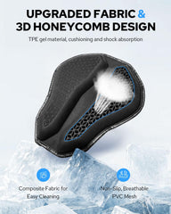 Benlari seat cushion 3D honeycomb structure promotes ventilation and comfort.