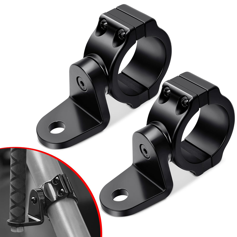 Benlari UTV light bar bracket enables 360° rotation for optimal visibility on trails.