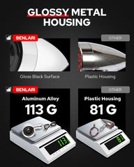 Benlari wide luminous design increases visibility with larger emission area.