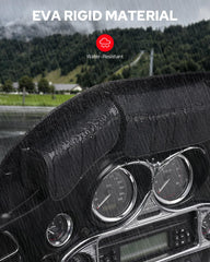 Benlari windshield bag waterproof nappa fabric protects valuables in rain.