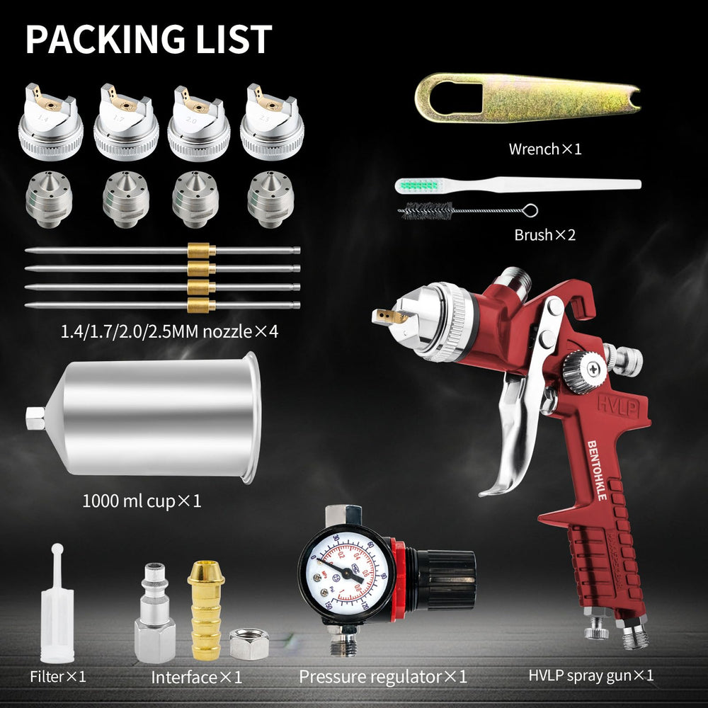 BENTOHKLE comprehensive accessory kit supports quick setup.