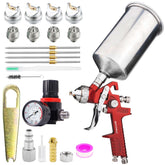 BENTOHKLE HVLP spray gun nozzle set for base coats and primers.