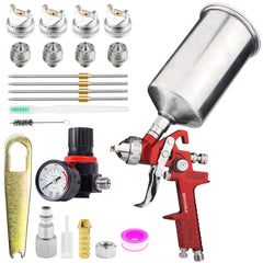 BENTOHKLE HVLP spray gun nozzle set for base coats and primers.