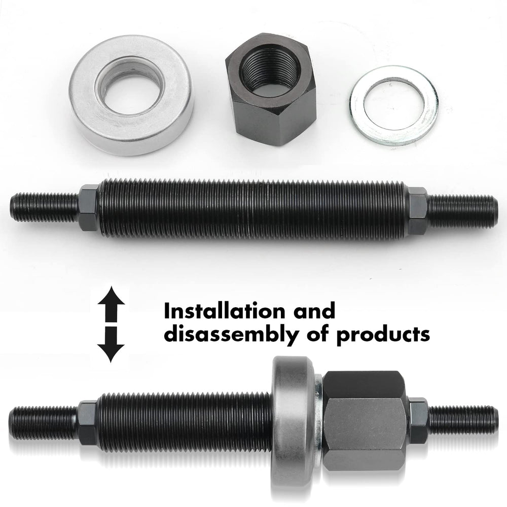 Bentolin installation tool aiding big-block Chevy crank setup