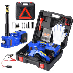 BENYAN electric car jack kit 5-ton lift demonstrates quick, stable vehicle lifting for roadside needs