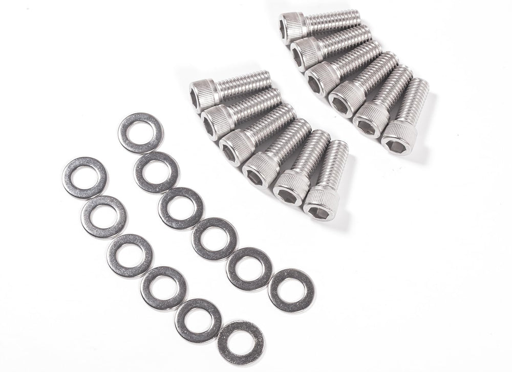 Compatibility note label for BEONEO SBC bolt kit for aftermarket headers