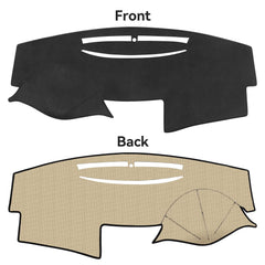 Protects Camry dash finish with Bercicci sun shield for a neat interior.