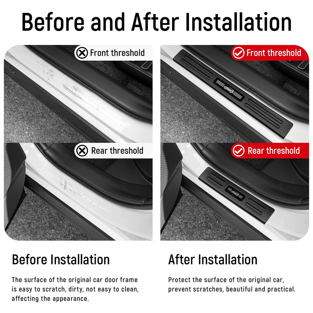 Bercicci RAV4 front right door sill protector shields dirt and damage