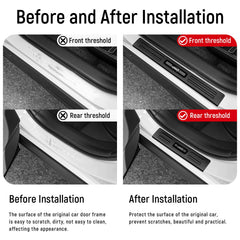 Bercicci RAV4 front right door sill protector shields dirt and damage