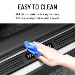 Bercicci RAV4 rear left door sill protector guards against scuffs and wear