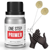 Berkland One Step Windshield Primer bottle shown for quick adhesion prep on glass