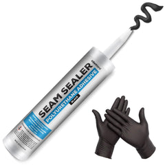 Berkland polyurethane seam sealer bottle for durable auto body sealing.