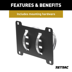 Beseloa RETRAC 205495 vehicle front-end protection with front plate bracket