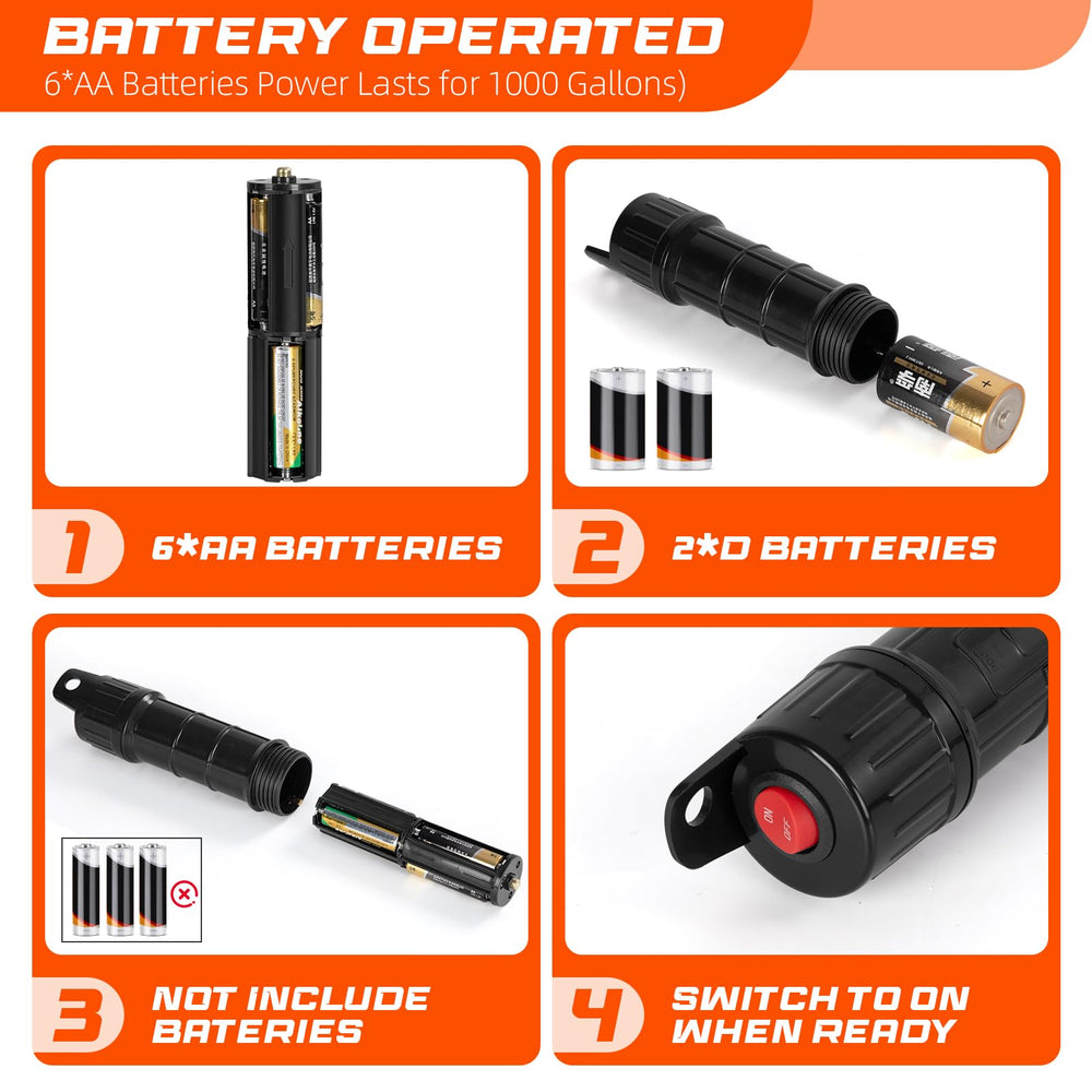 Deep orange color aids quick identification in busy spaces.