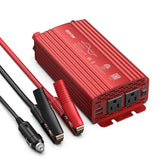 BESTEK 500W inverter front view powering devices on the go