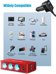 BESTEK universal compatibility suits most 12V and 24V vehicles.