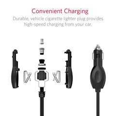 BESTEK cola red inverter in a car setup for everyday use