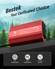 Bestek inverter backed by a 5-year warranty and support.
