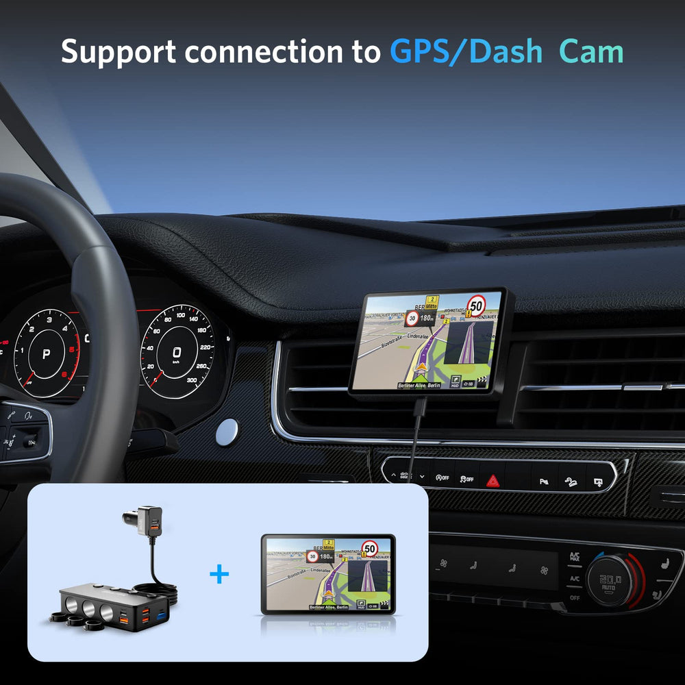 BESTEK built-in fuse protects against over-current and short-circuit