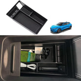 BestEvMod AOSK center console tray for Mustang Mach-E, organized compartments.