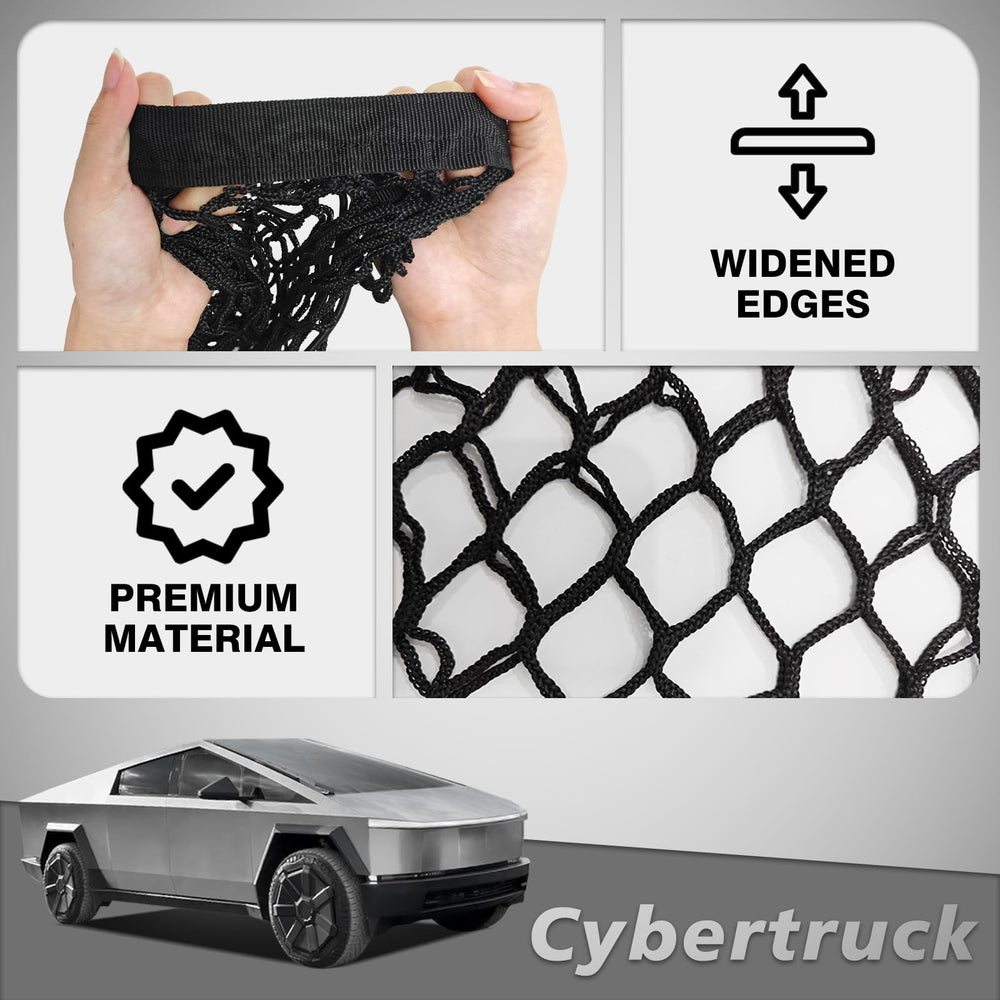BestEvMod cargo net attached to L Track for a stable fit