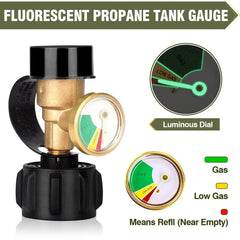 Bestfire built in leak detection protects RV and grill setups