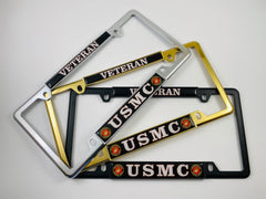 BestLicensePlateFrames USMC anti-rust dome resists fading in sunlight