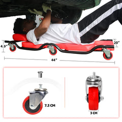 BESTOOL non-marring polyurethane wheels protect vehicle finishes during movement.