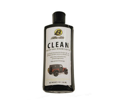Bestop vinyl window cleaner bottle for Jeep vinyl windows and UV protection