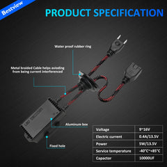 Bestview H7 decoder resistor-capacitor board stabilizes LED performance.
