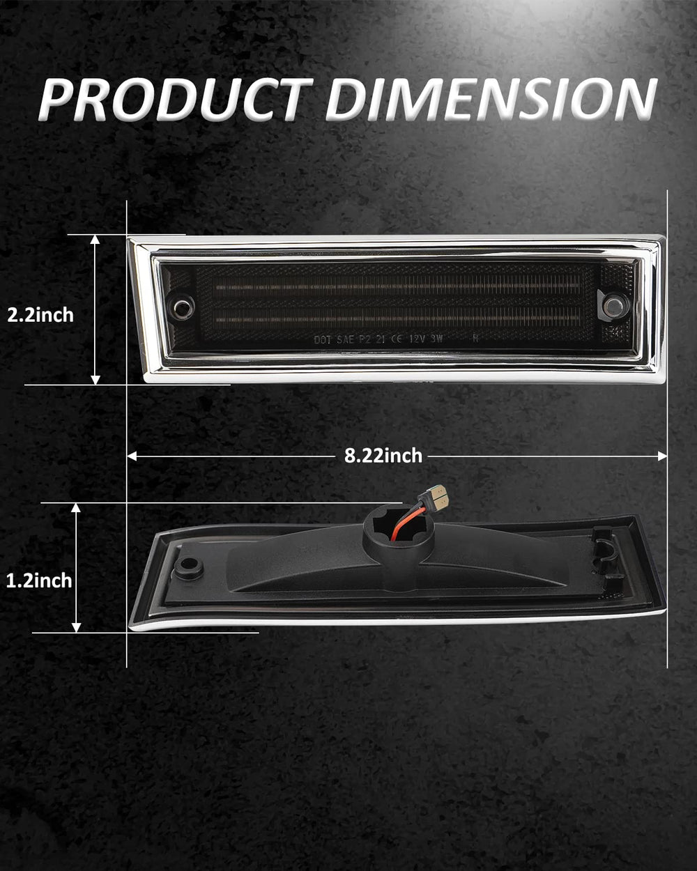 Durable PC/ABS housing on Bestview marker withstands weather and wear.