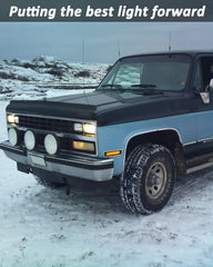 Weather-resistant design protects Bestview marker against rain and mud.