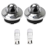 Bestview LED license plate light with rear lamp for improved night visibility.