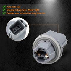 Bestview packaging includes two bulbs and two housings for easy replacement.