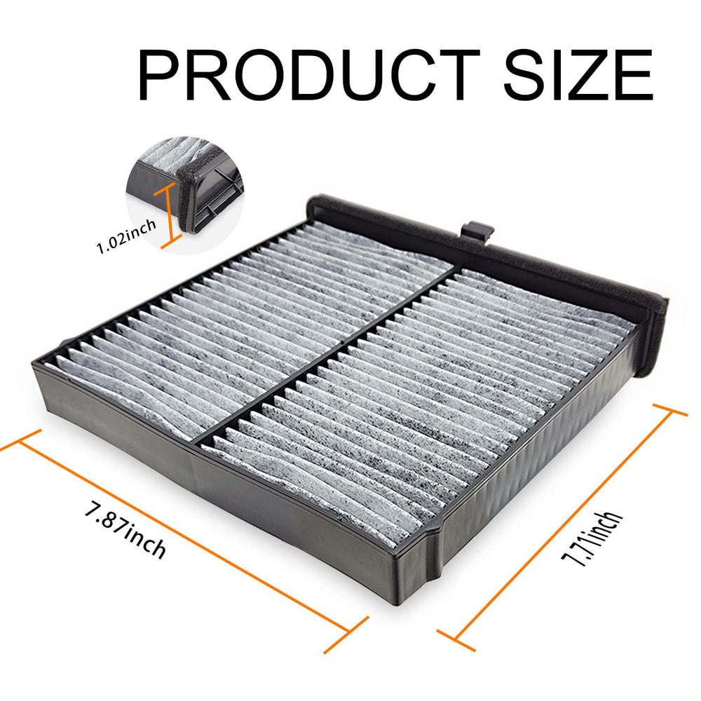 BESTWELL4U easy installation cabin filter demonstrates quick fit.