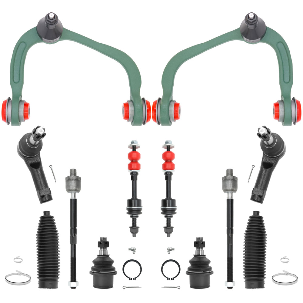 BETEIIAU 2WD front end upper control arms improve steering precision and durability