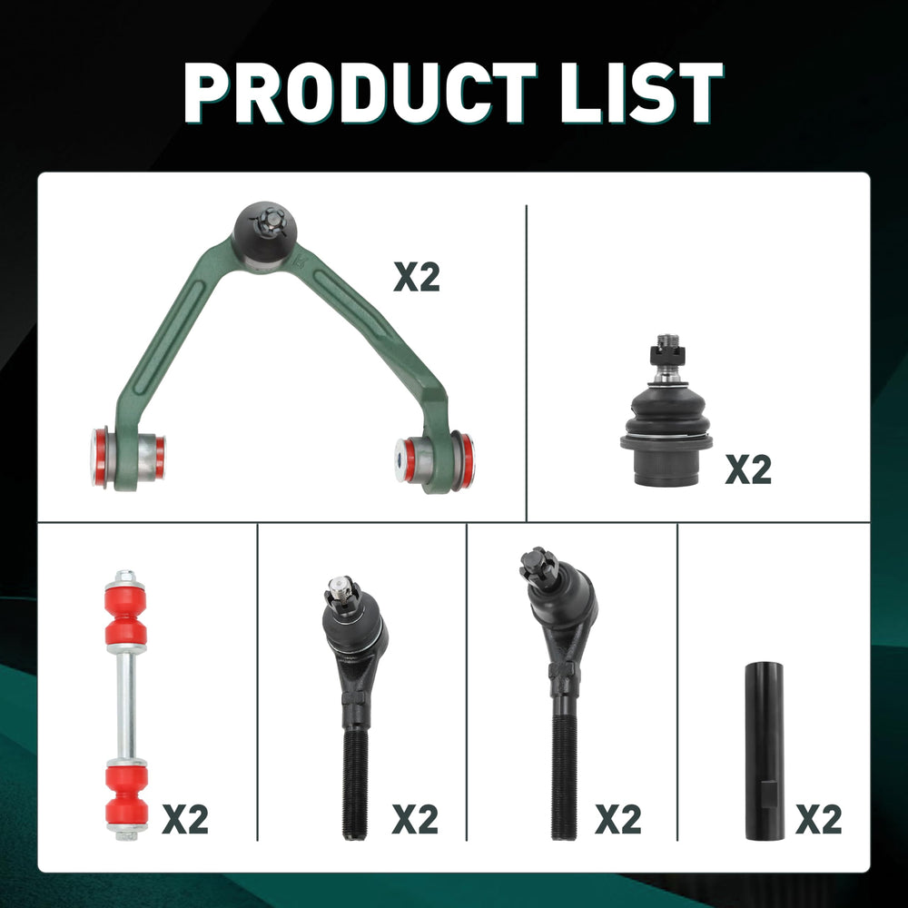 BETEIIAU pitman arm front suspension helps restored wheel travel and control.