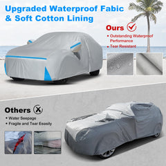 BETERNY waterproof outer layer protects from rain and snow.