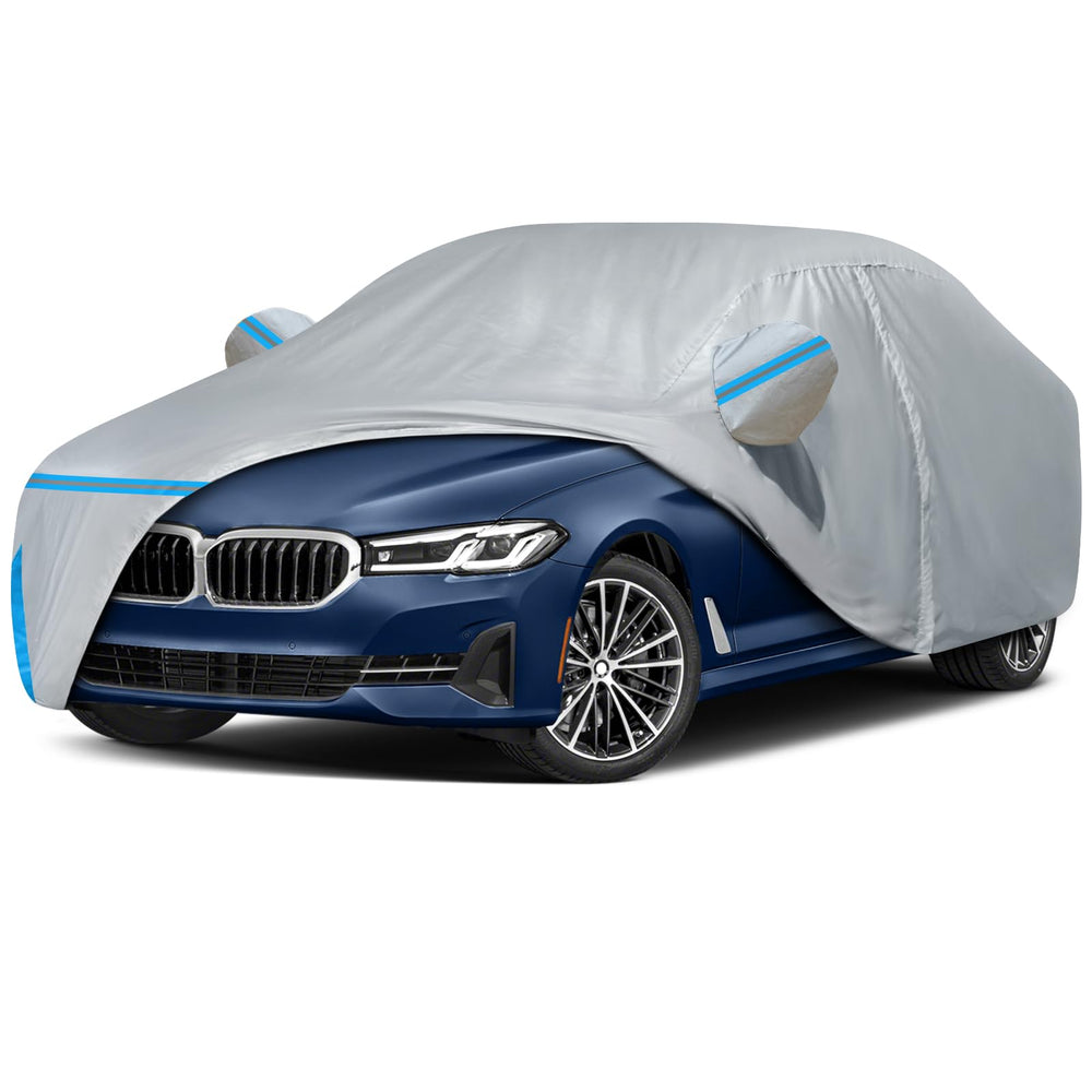 BETERNY BMW 5 Series car cover with waterproof all-weather protection.