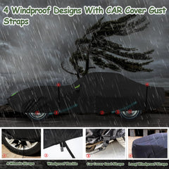 Beterny C3 car cover windproof straps secure cover in windy conditions.