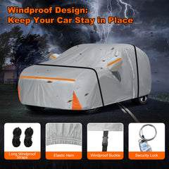 BETERNY GLE car cover windproof straps for secure fit
