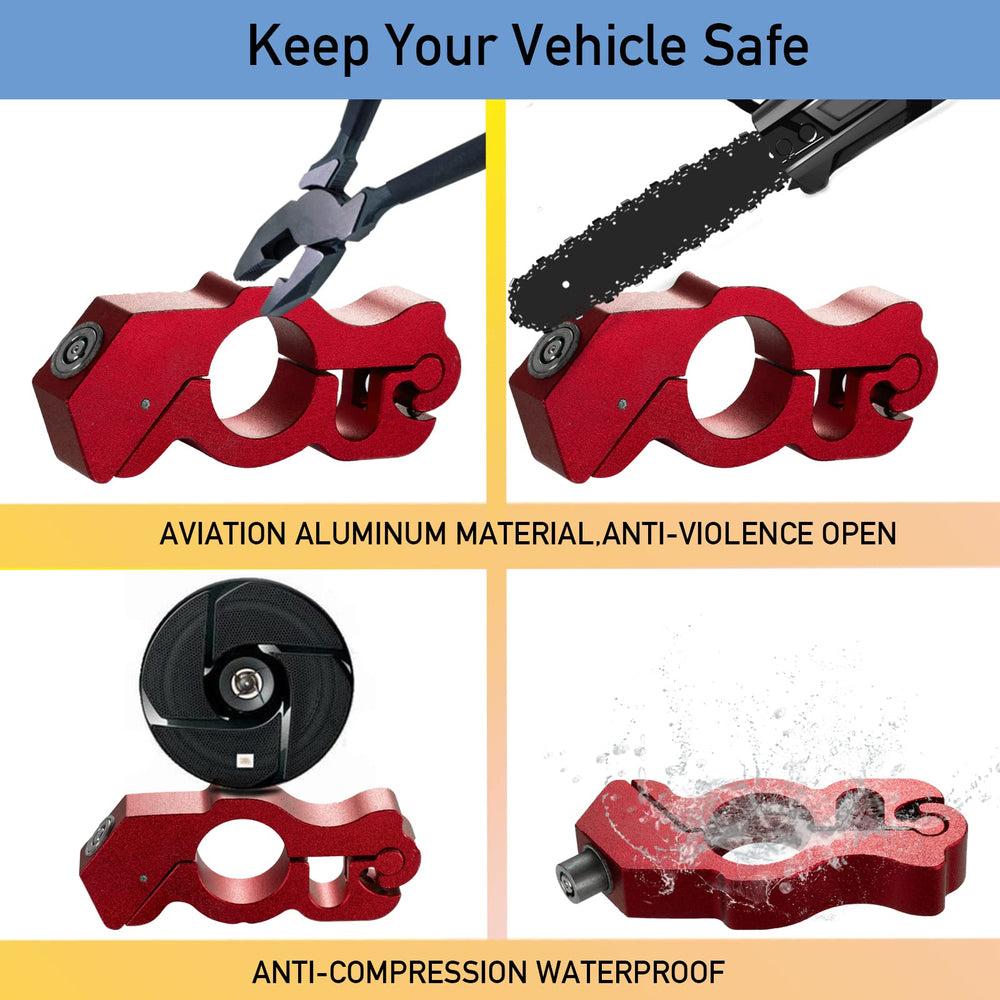 BeTime lock demonstrated as weatherproof for all-season use.