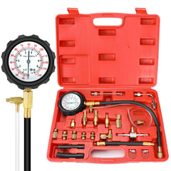 BETOOLL 0-140psi fuel pressure tester front view enables reliable system checks.