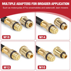 BETOOLL adapters provide compatibility for cars, boats, trucks, and more engines.